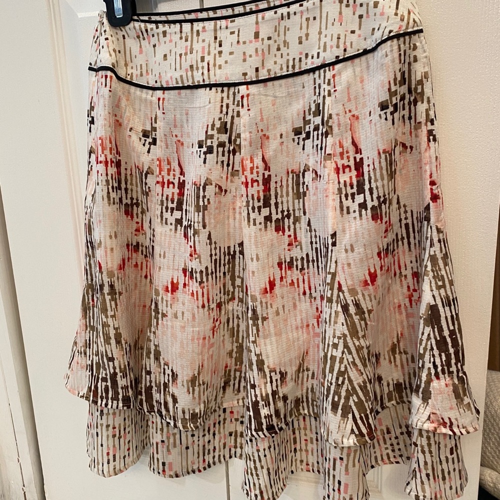 WHBM Tiered mini skirt